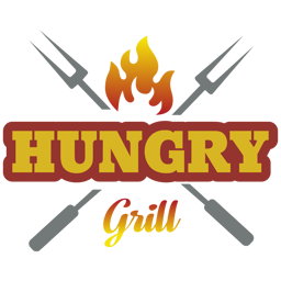Hungry Food (Grill) logo.